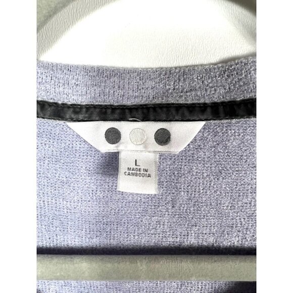 Three dots purple sweater with‎ drawstring - Picture 3 of 8